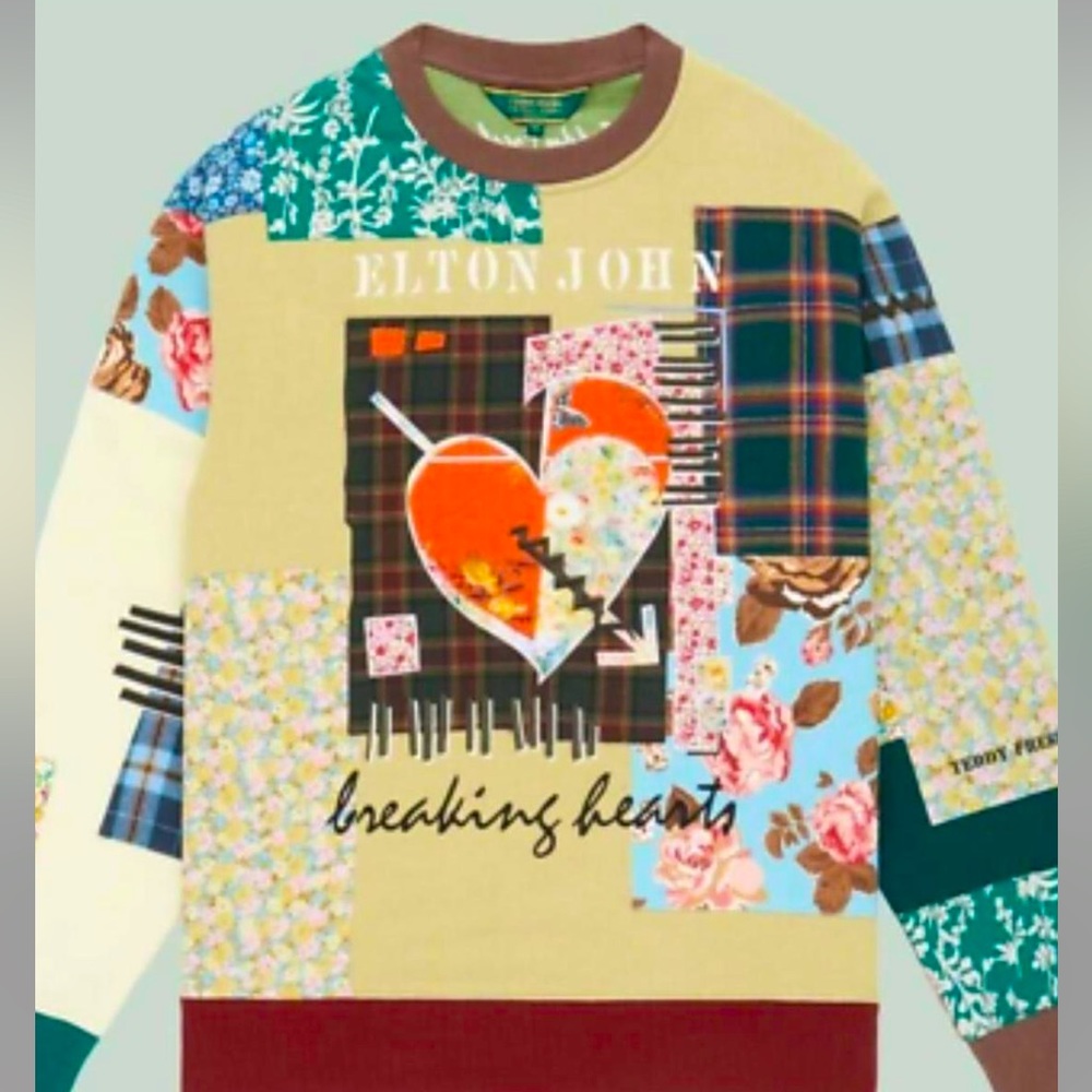 Teddy Fresh x Elton John Collab Sweatshirt Crewneck